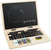 Load image into Gallery viewer, Legler Small Foot - Pretend Play - Laptop with Magnetic Board