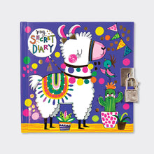 Load image into Gallery viewer, Rachel Ellen Llama Secret Diary