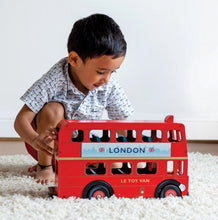 Load image into Gallery viewer, Le Toy Van Red London Bus