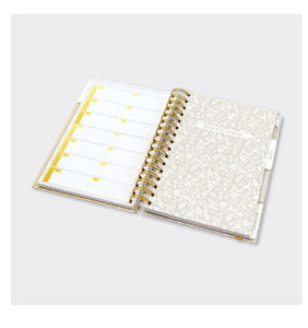Rachel Ellen  Life Organiser - Lustre Gold Floral