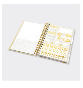 Rachel Ellen  Life Organiser - Lustre Gold Floral
