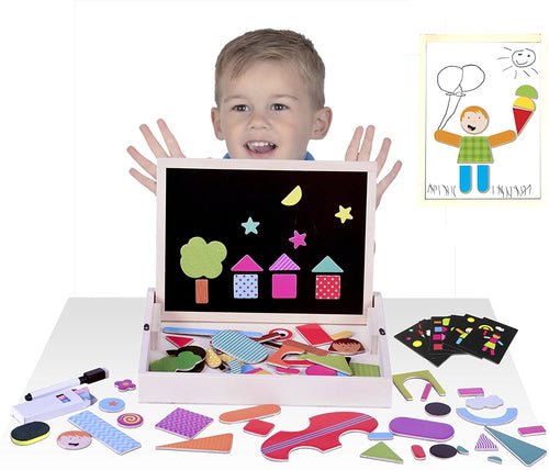 Fiesta Crafts Magnetic Shapes Activity Box