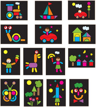 Load image into Gallery viewer, Fiesta Crafts Magnetic Shapes Activity Box