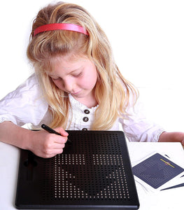 Gamez Galore - Large MagPad with Pen - Children's Magnetic Drawing & Writing Board Tablet