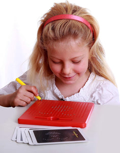 Gamez Galore - Mini MagPad with Pen - Children's Magnetic Drawing & Writing Board Tablet