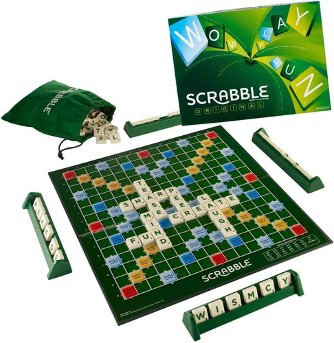 Mattel - Scrabble Original - Family Board Game