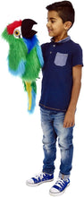 Load image into Gallery viewer, The Puppet Company - Large Birds - Military Macaw Hand Puppet