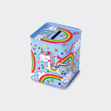 Load image into Gallery viewer, Rachel Ellen Unicorns Money Tin