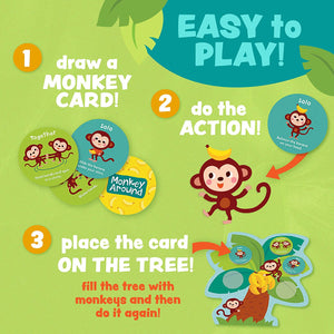 Peaceable Kingdom Monkey Around Game