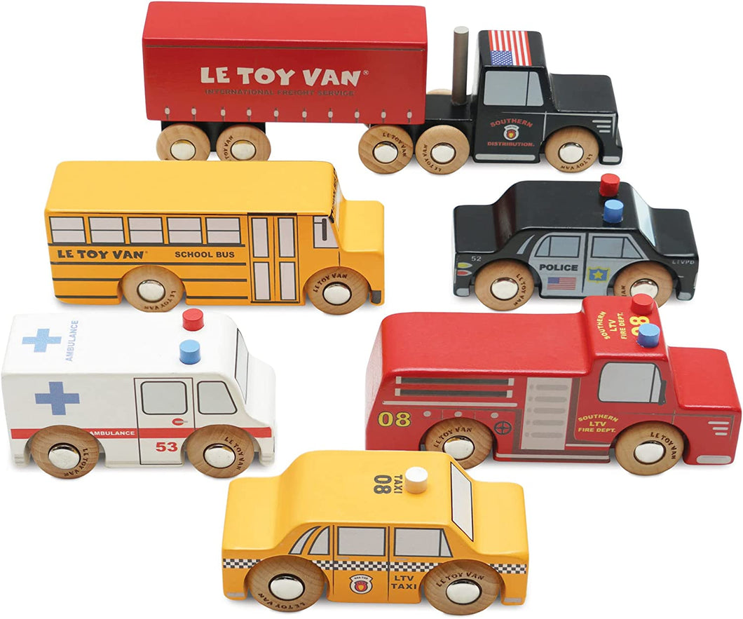 Le Toy Van New York Vehicles Set