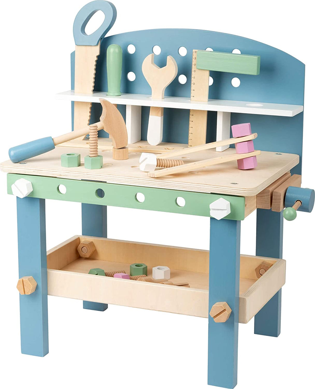 Legler Small Foot - Pretend Play - Nordic-Style Work Bench