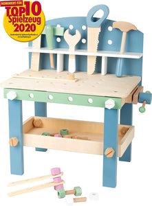 Legler Small Foot - Pretend Play - Nordic-Style Work Bench