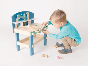 Legler Small Foot - Pretend Play - Nordic-Style Work Bench