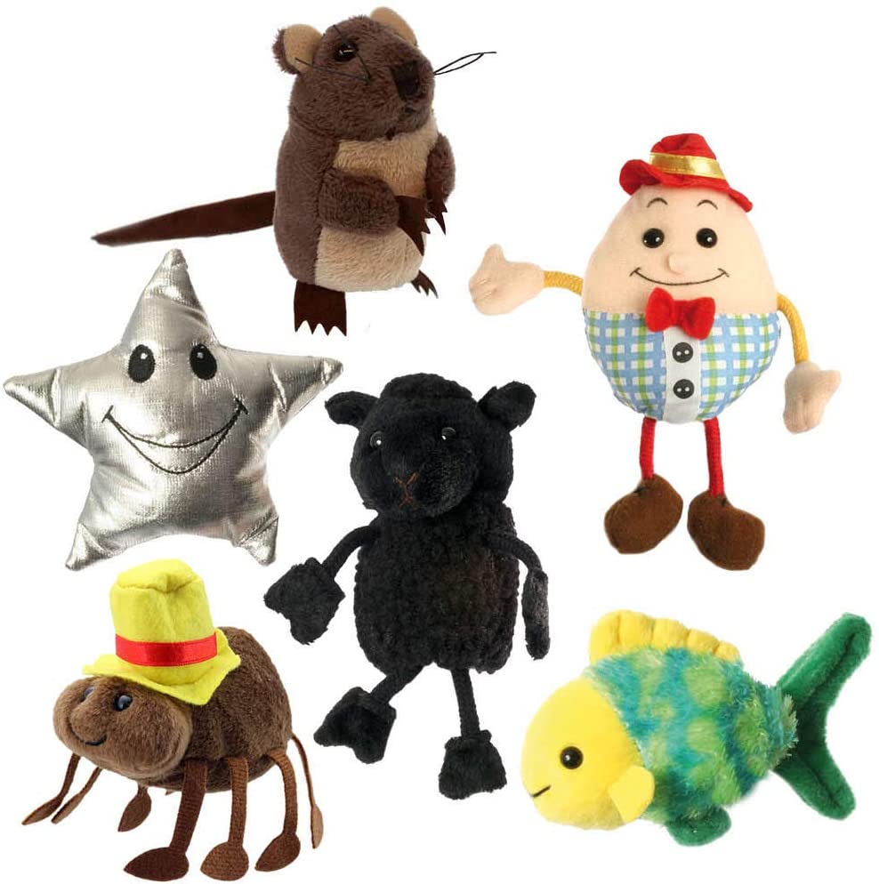 The Puppet Company - Finger Puppets - Nursery Rhymes Set of 6