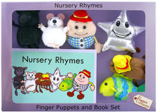 Load image into Gallery viewer, The Puppet Company - Nursery Rhymes - Finger Puppets &amp; Book Set
