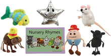 Load image into Gallery viewer, The Puppet Company - Nursery Rhymes - Finger Puppets &amp; Book Set