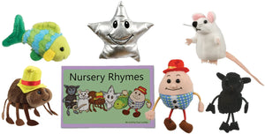 The Puppet Company - Nursery Rhymes - Finger Puppets & Book Set