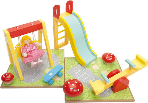Le Toy Van - Doll's House Accessories - Wooden Outdoor Playset