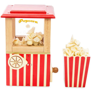 Le Toy Van - Pretend Play - Honeybake Wooden Popcorn Machine