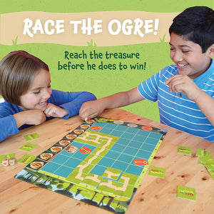 Peaceable Kingdom - Race to the Treasure! - Cooperative Strategy Board Game for Kids