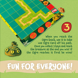 Peaceable Kingdom - Race to the Treasure! - Cooperative Strategy Board Game for Kids