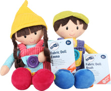 Load image into Gallery viewer, Legler Small Foot - Soft Toys - Boy and Girl Rag Dolls