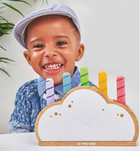 Le Toy Van Rainbow Cloud Pop - Toddler Toys