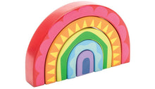 Load image into Gallery viewer, Le Toy Van Rainbow Tunnel Stacking Toy