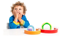 Load image into Gallery viewer, Le Toy Van Rainbow Tunnel Stacking Toy