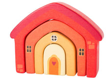 Load image into Gallery viewer, Legler Small Foot - Sorting &amp; Stacking Toys - Red House Tunnel