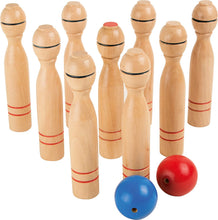Load image into Gallery viewer, Legler Small Foot Skittles Bowling Set