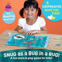 Load image into Gallery viewer, Peaceable Kingdom - Snug as a Bug in a Rug - Cooperative Matching Board Game for Kids