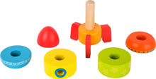Load image into Gallery viewer, Legler Small Foot - Sorting &amp; Stacking Toy Rocket