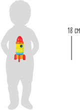 Load image into Gallery viewer, Legler Small Foot - Sorting &amp; Stacking Toy Rocket