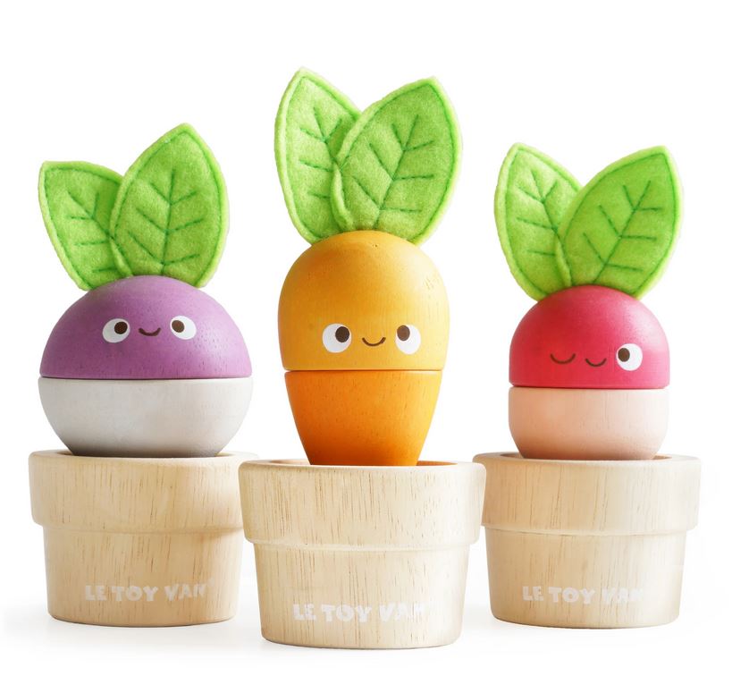 Le Toy Van Stacking Veggies - Toddler Toys