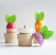 Load image into Gallery viewer, Le Toy Van Stacking Veggies - Toddler Toys