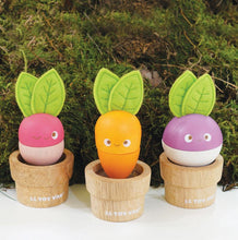 Load image into Gallery viewer, Le Toy Van Stacking Veggies - Toddler Toys