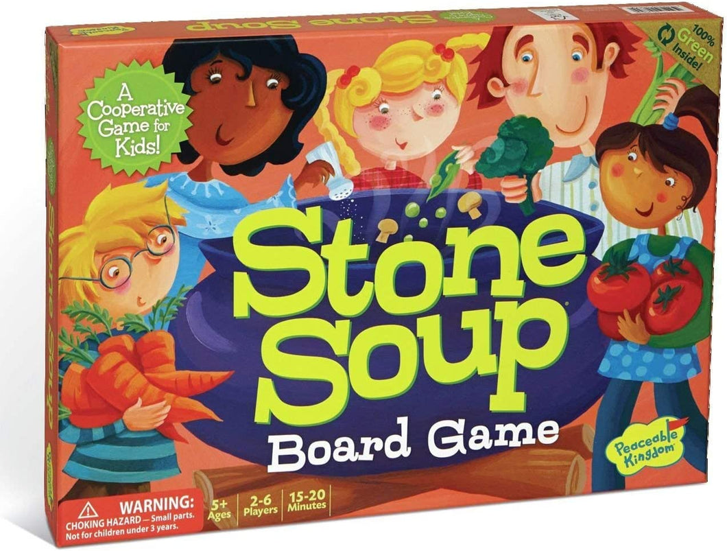 Peaceable Kingdom - Stone Soup - Cooperative Matching & Memory Game for Kids