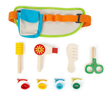 Load image into Gallery viewer, Legler Small Foot - Pretend Play - Hair Stylist&#39;s Belt &amp; Kit