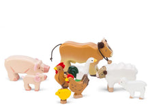 Load image into Gallery viewer, Le Toy Van Sunny Farm Animals Figures Play Set