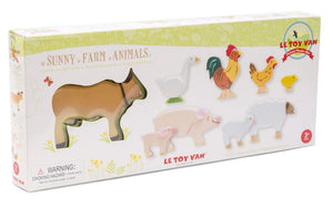 Le Toy Van Sunny Farm Animals Figures Play Set