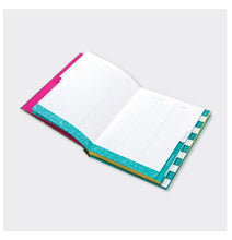 Load image into Gallery viewer, Rachel Ellen Teal &amp; Gold Floral Address Book