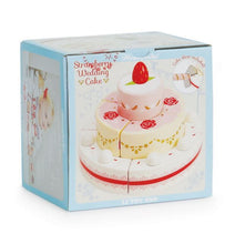 Load image into Gallery viewer, Le Toy Van - Pretend Play Food - Strawberry Wedding Cake