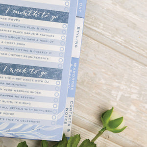 Rachel Ellen Powder Blue Wedding Planner