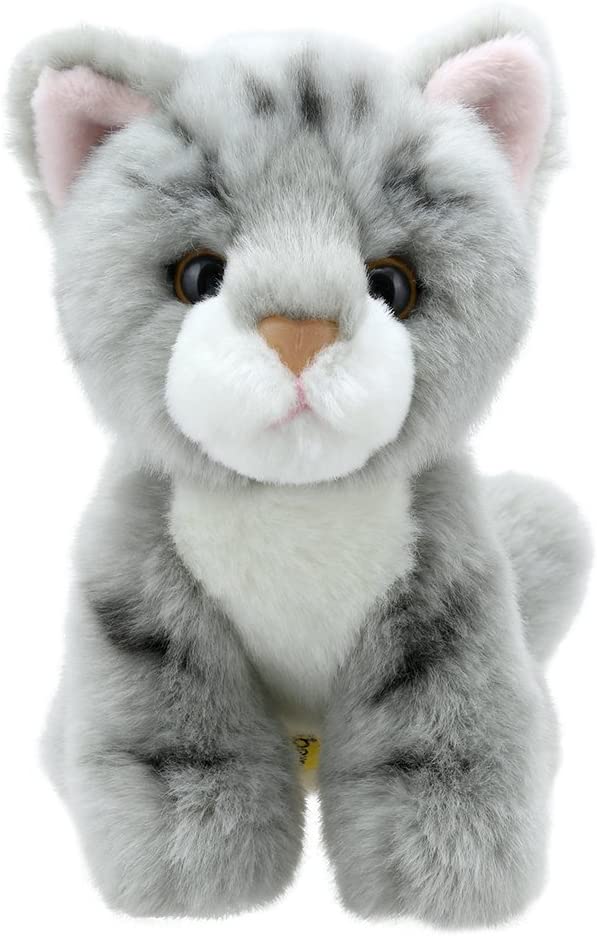 Wilberry Minis Grey Cat Soft Toy