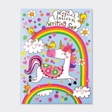 Load image into Gallery viewer, Rachel Ellen Unicorns Writing Set